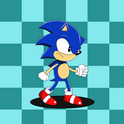 Classic Sonic Ready To Fight