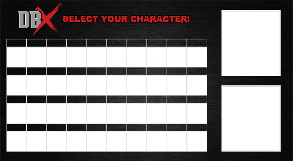 DBX Roster 2 Template by Tasobeats by Tasobeats on DeviantArt