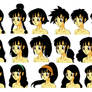 Pan's Hairstyles