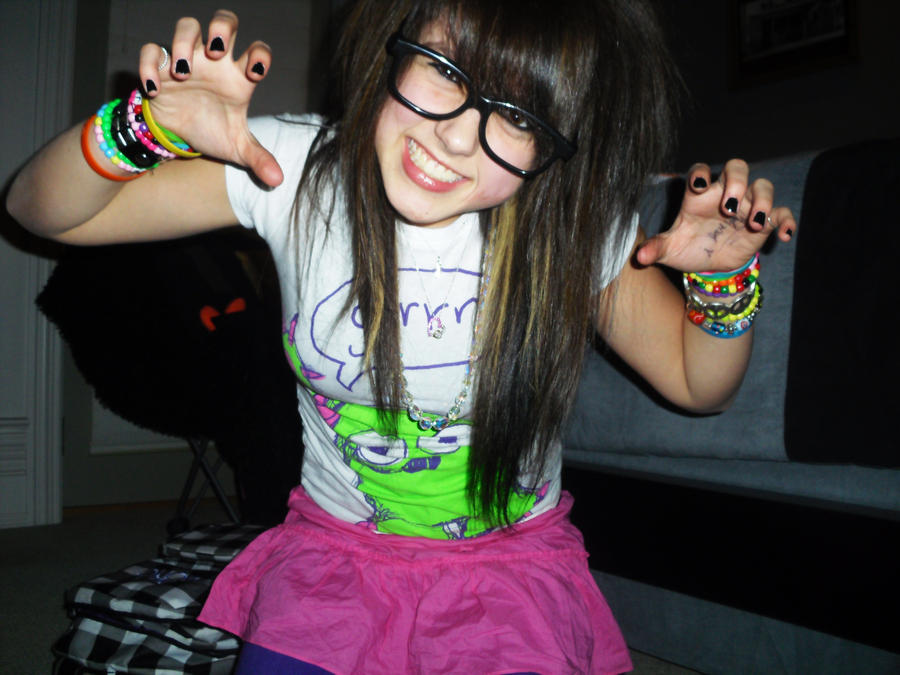 Rawr I'm a scene kid by ipuppy95 on DeviantArt