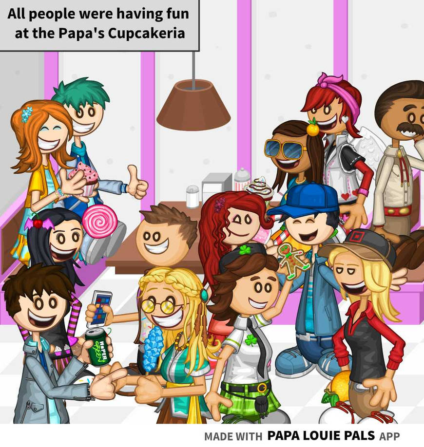 Me in Papa Louie: WPA Papa's Pizzeria by AlexYT2 on DeviantArt