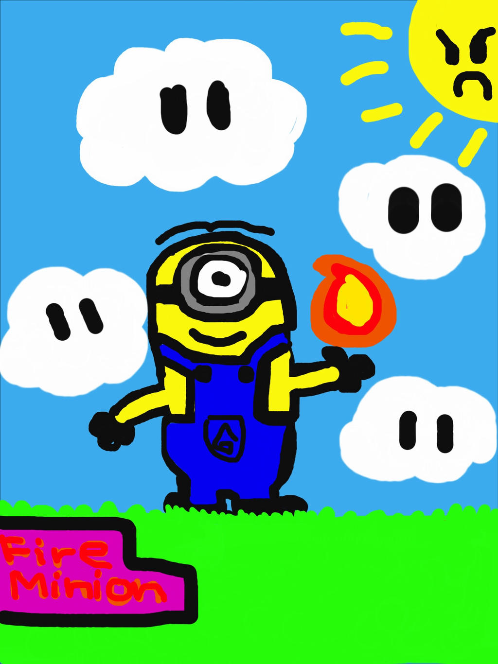 Fire minion by Marioandluigi12 on DeviantArt