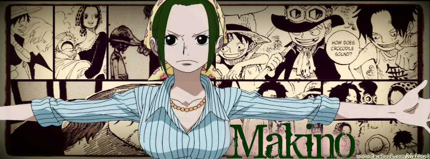 Makino Cover Manga style