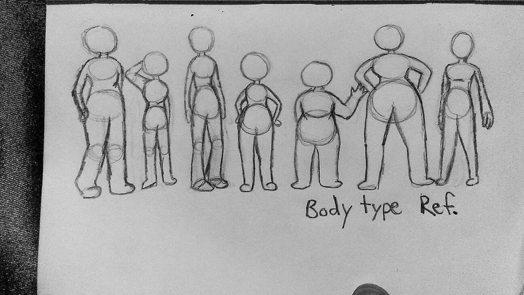 Random Body Types body types by tastymonsters on DeviantArt