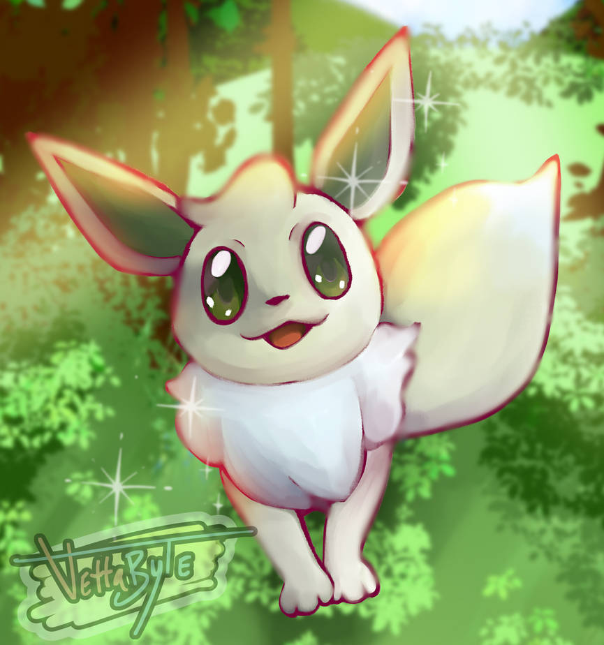 Shiny Eevee By Vettabyte On DeviantArt shiny-eevee-by-vettabyte-on-deviantart