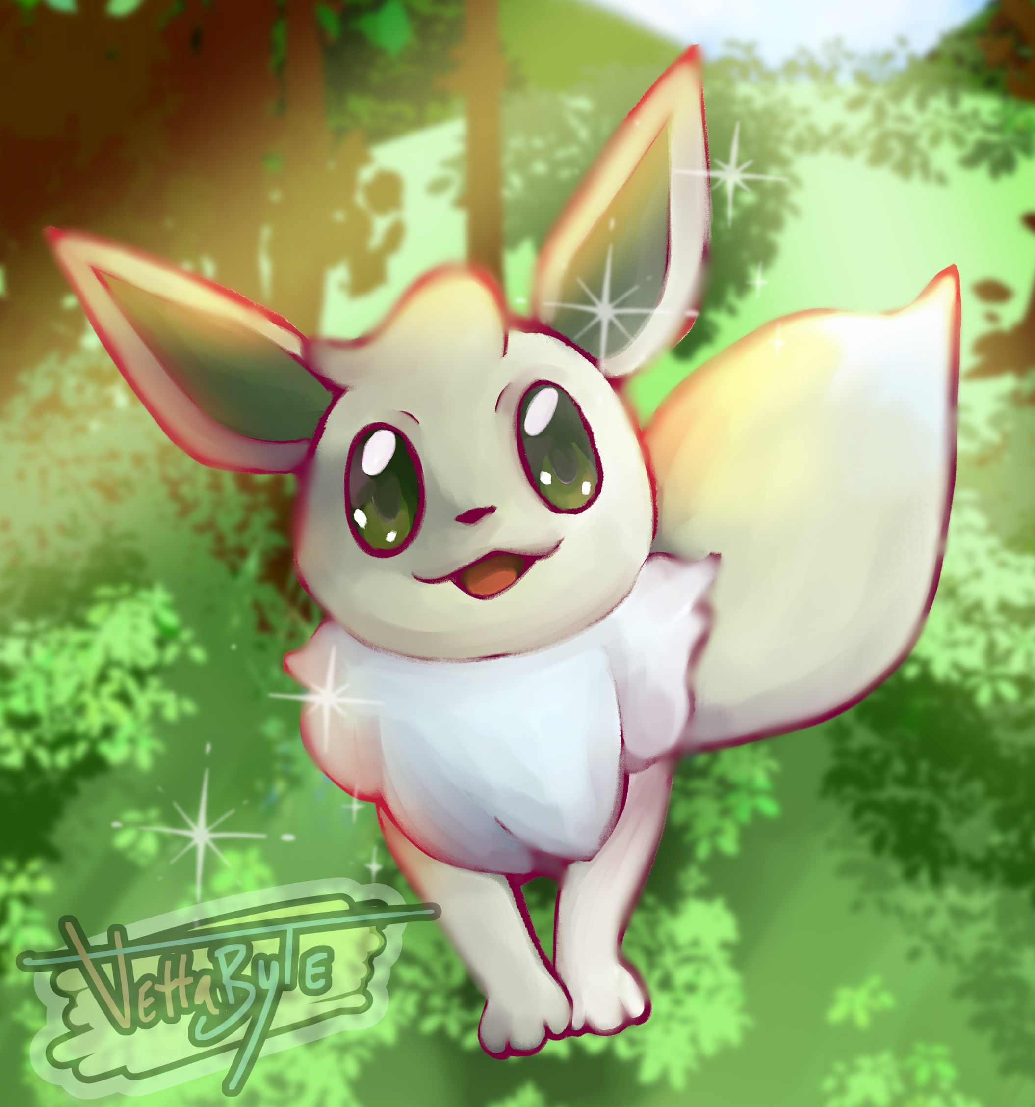 Shiny Eevee by SymbianL.deviantart.com on @DeviantArt