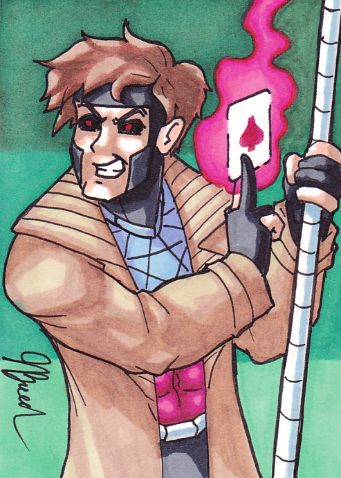 Sketch Card #54 - Gambit