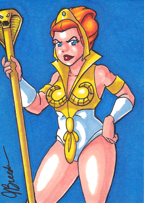 Sketch Card #74 - Teela