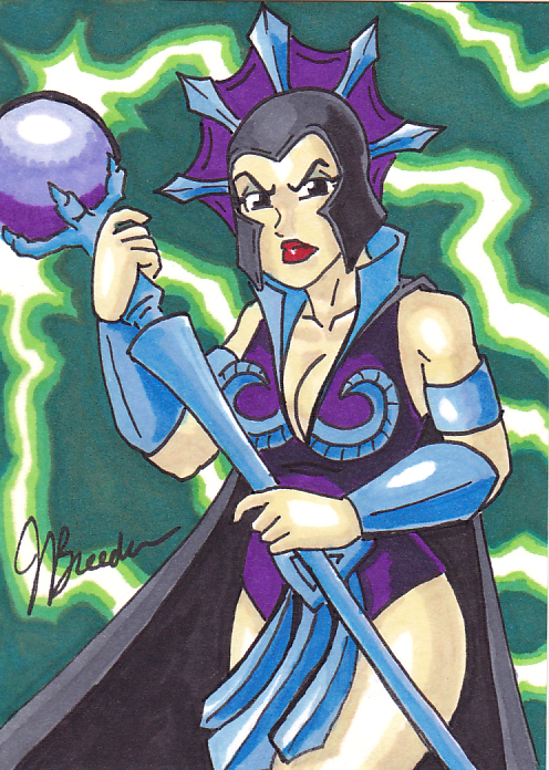 Sketch Card #76 - Evil Lyn