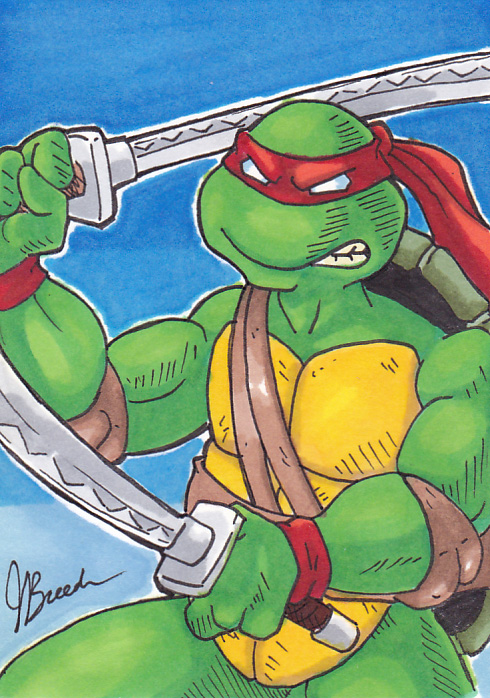 Sketch Card #109 - Leonardo V3