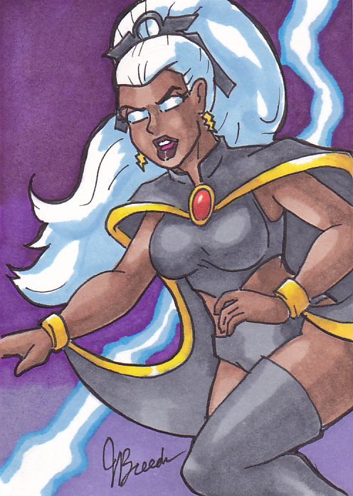 Sketch Card #119 - Storm