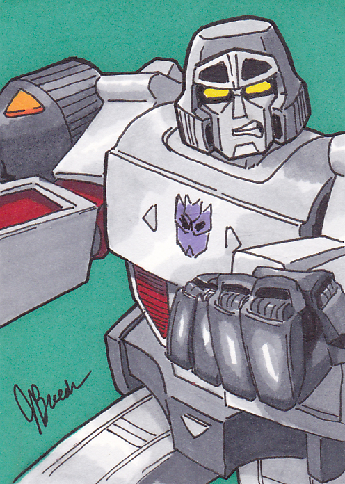 Sketch Card #125 - Megatron