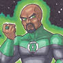 Sketch Card #128 - Green Lantern John Stewart