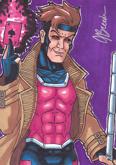 Sketch Card 184 - Gambit