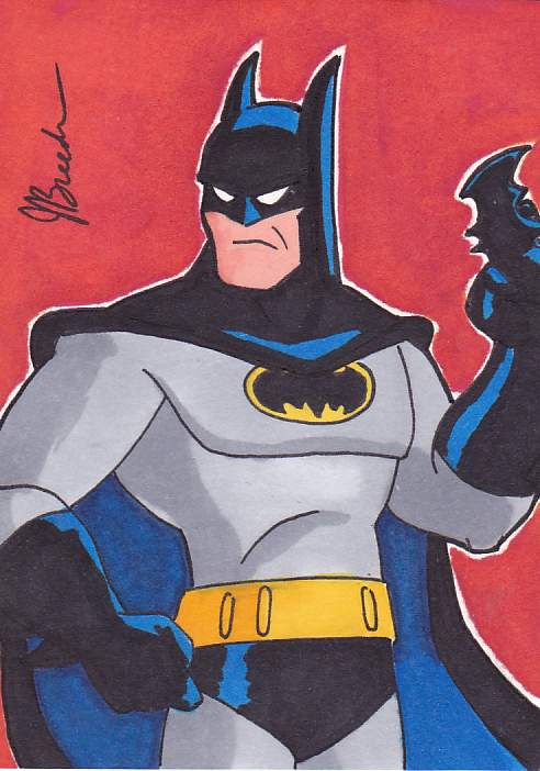 Sketch Card 231 - Batman (Animated)