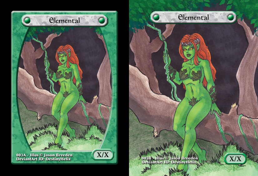 Custom Magic Token #3 - Earth Elemental