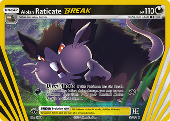 Alolan Raticate BREAK (Frontiers Renewed 50)