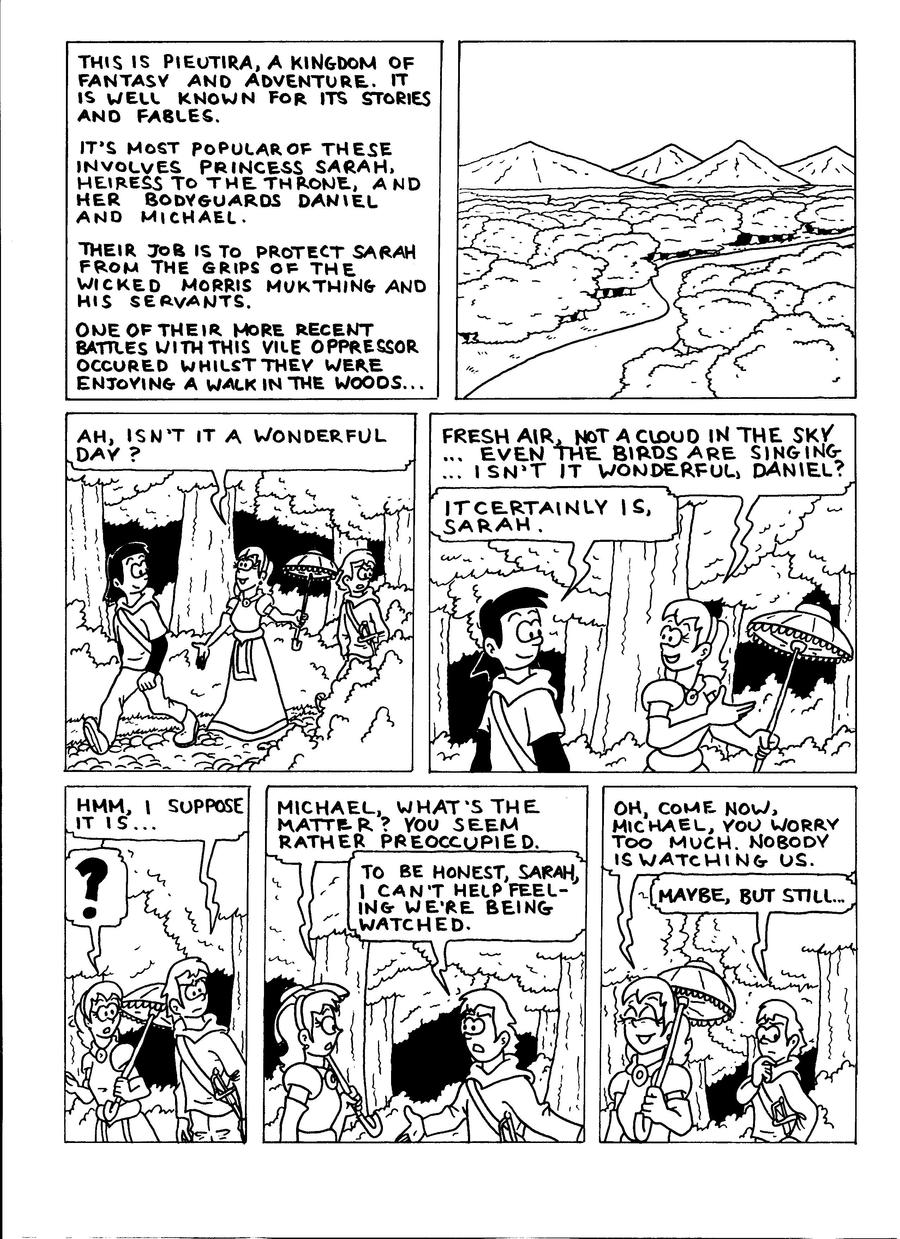 The Zander Adventure Page 1