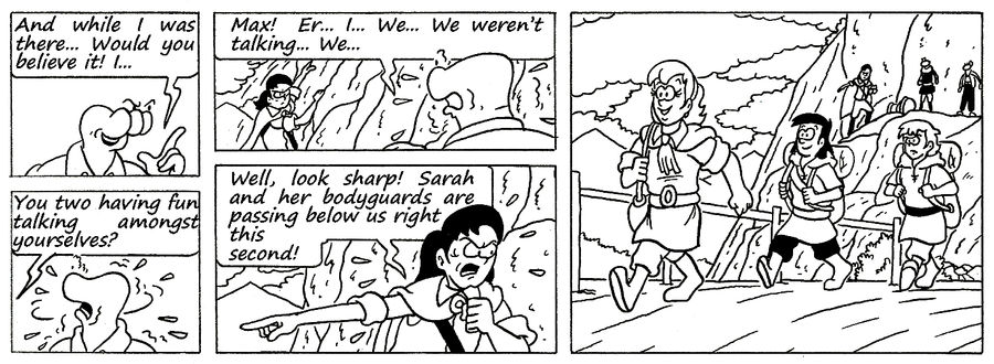 Zander Adventure Strip 123 by MDKartoons