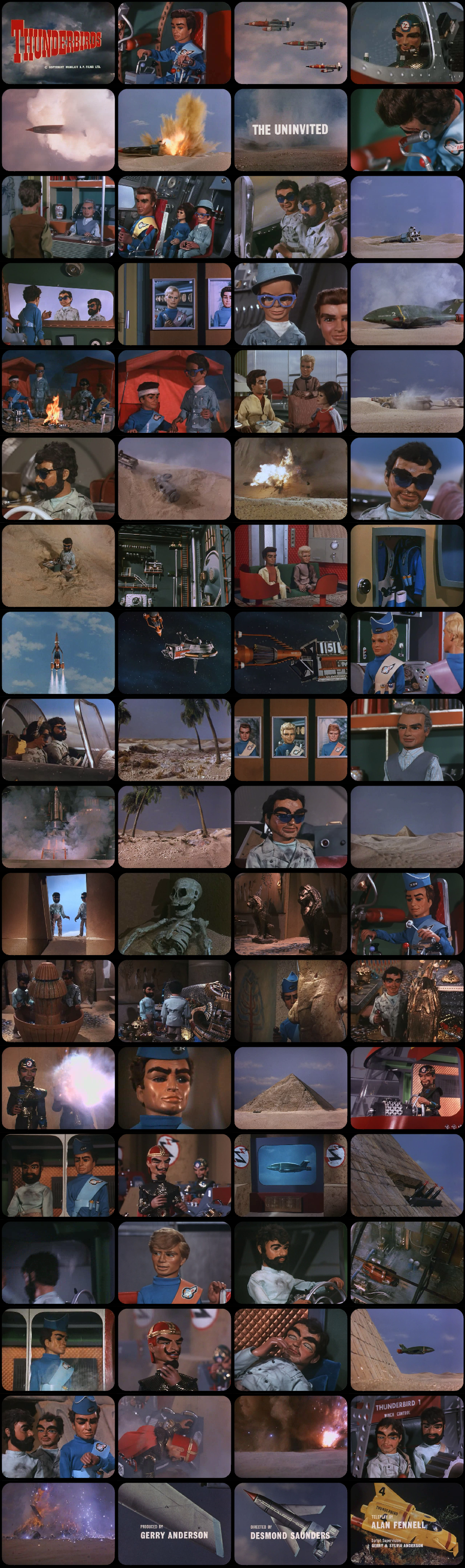 Thunderbirds Episode 10 Tele-Snaps