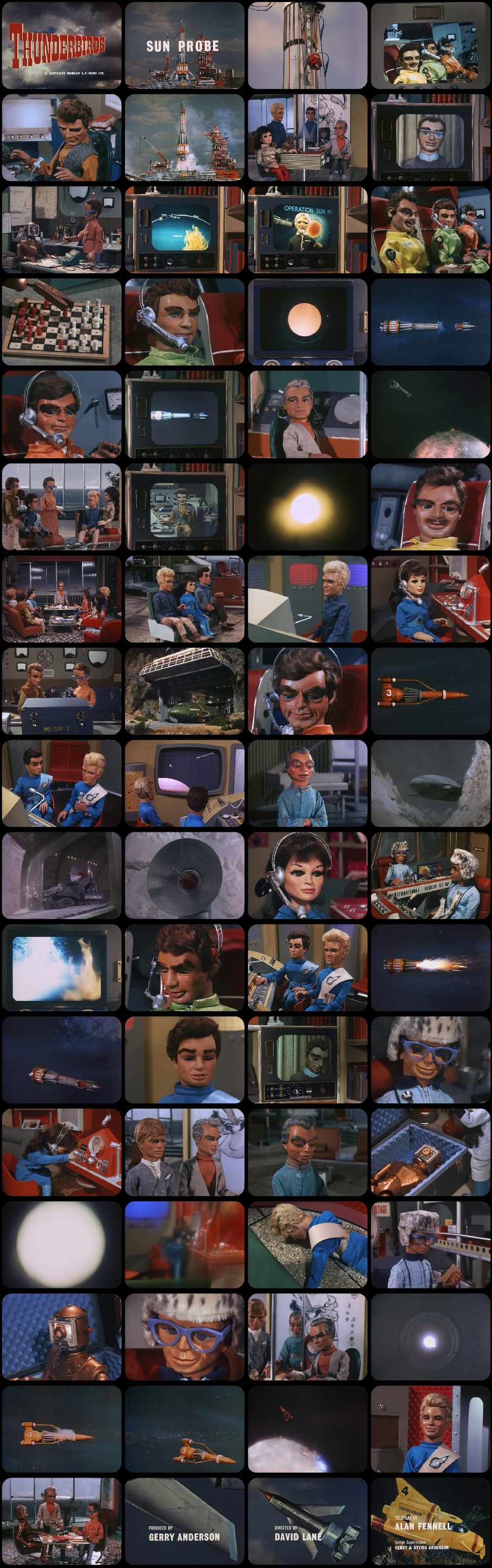 Thunderbirds Episode 11 Tele-Snaps