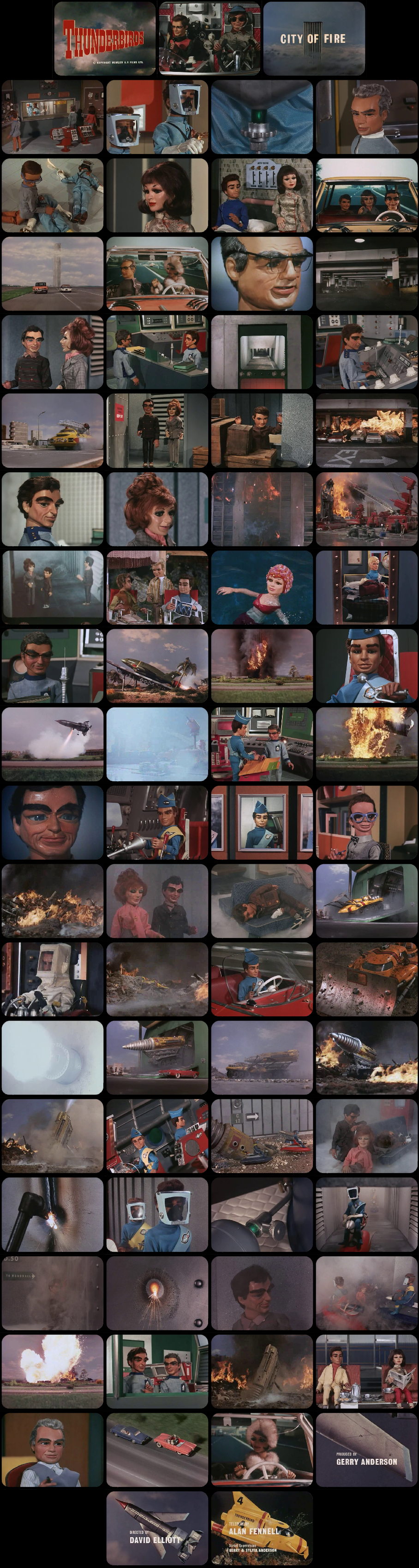 Thunderbirds Episode 15 Tele-Snaps