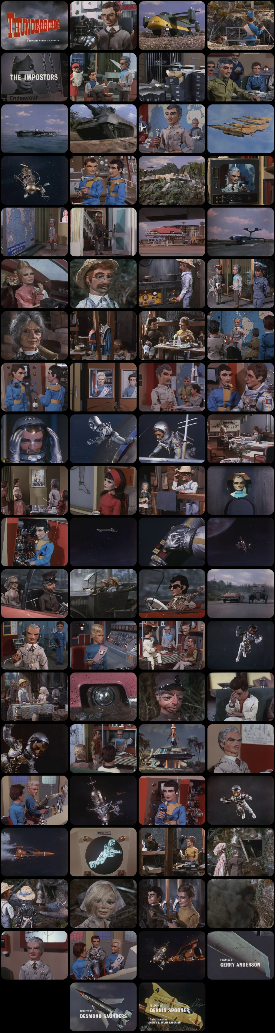 Thunderbirds Episode 16 Tele-Snaps