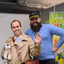 Tintin and Haddock at Thought Bubble