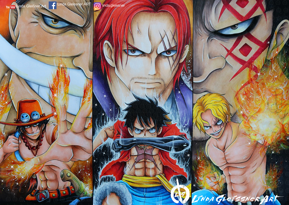 Luffy  ONE PIECE by Dragon--anime on DeviantArt