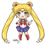 .Pixel - Sailor Moon. by lNeko-Hime