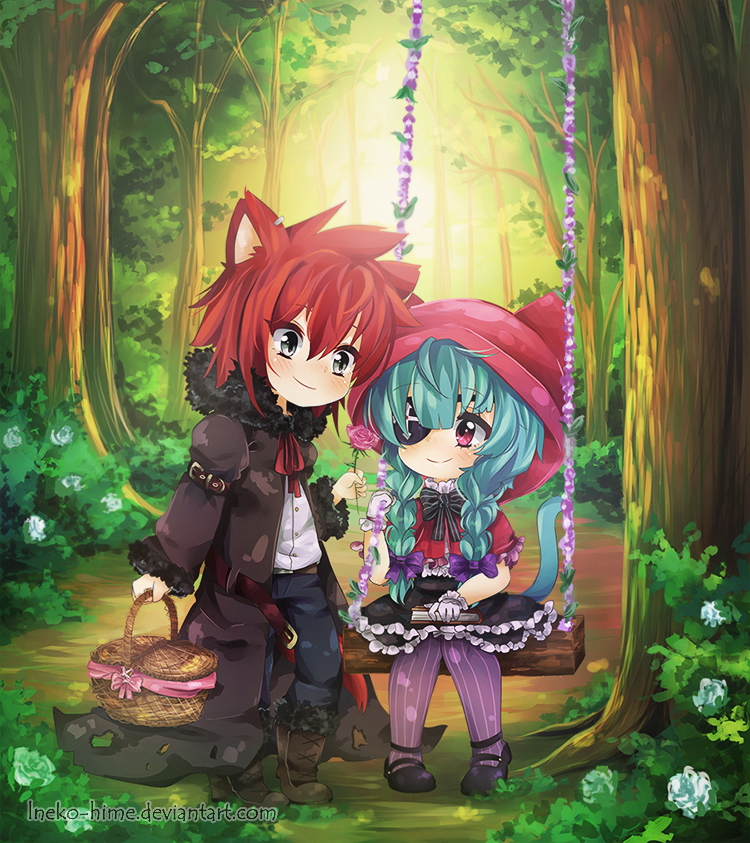 .Little Red Riding Hood. by lNeko-Hime