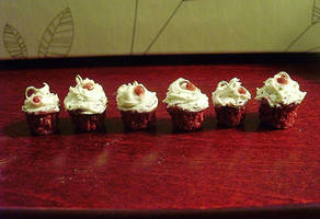 Six Red Velvets, All in a Row