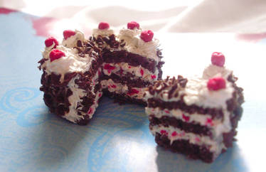 Black Forest Clay Cake