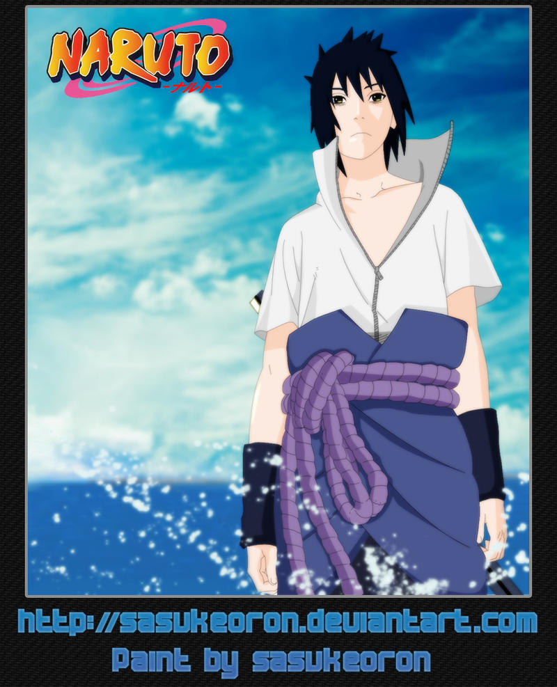 Sasuke Floating Sasuke frente al Mar by sasukeoron on DeviantArt