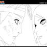 Yahiko y Konan Lineart 511