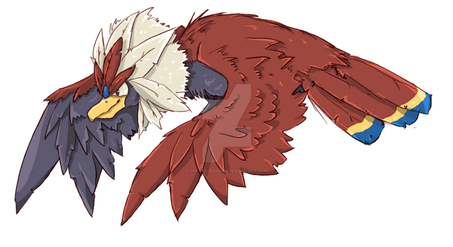 Braviary by Yui-the-Echidna on DeviantArt