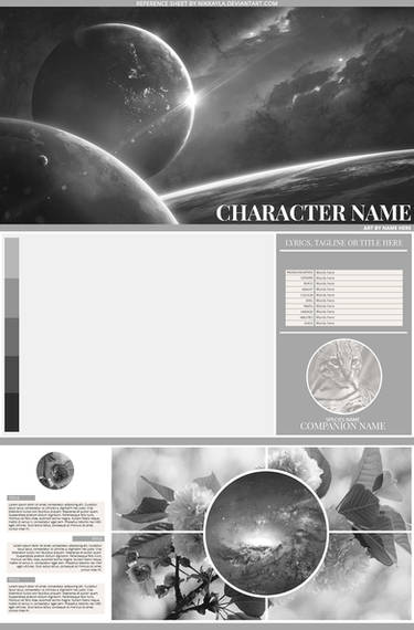 Character Reference Template