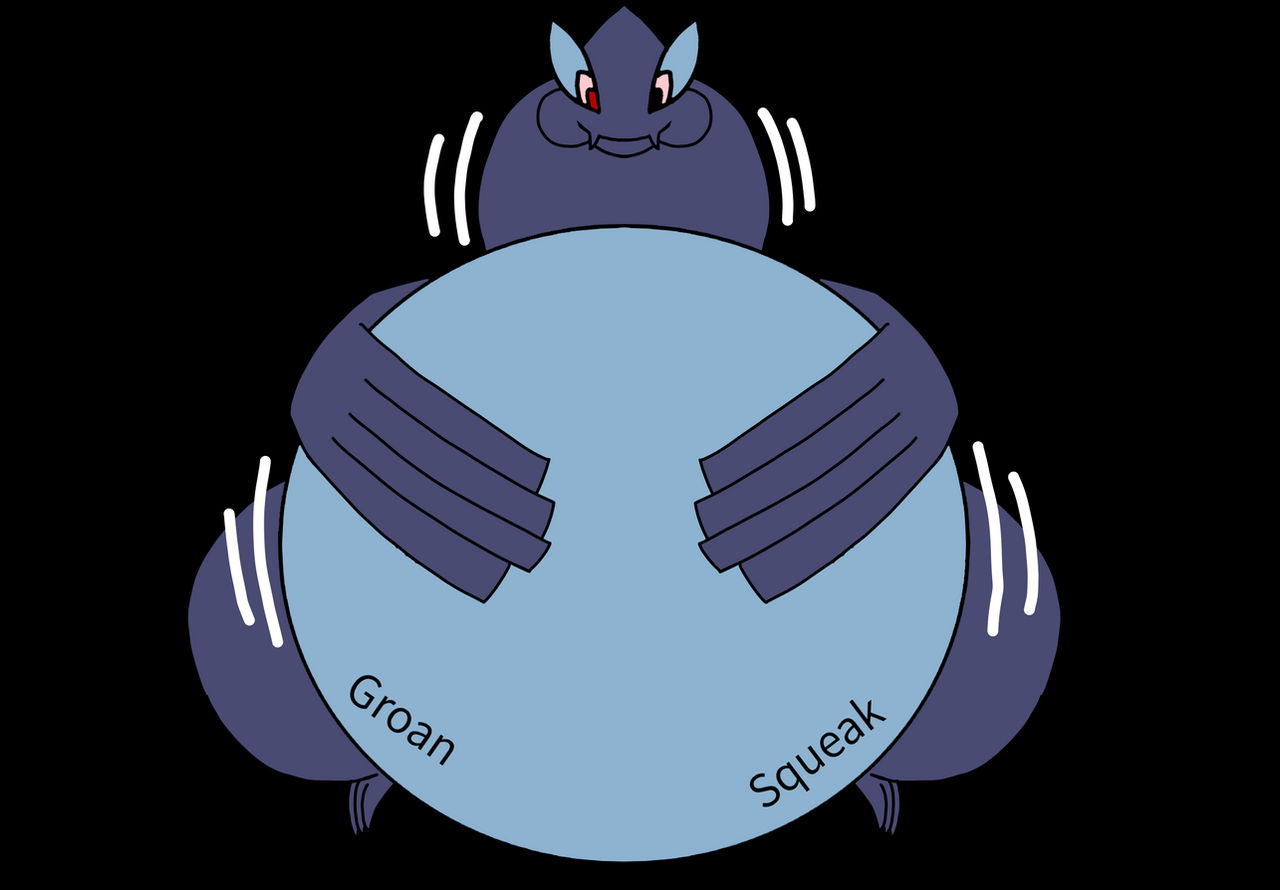 Bird Inflation Deviantart Inflated Dark Bird by Justincole0715 on DeviantArt