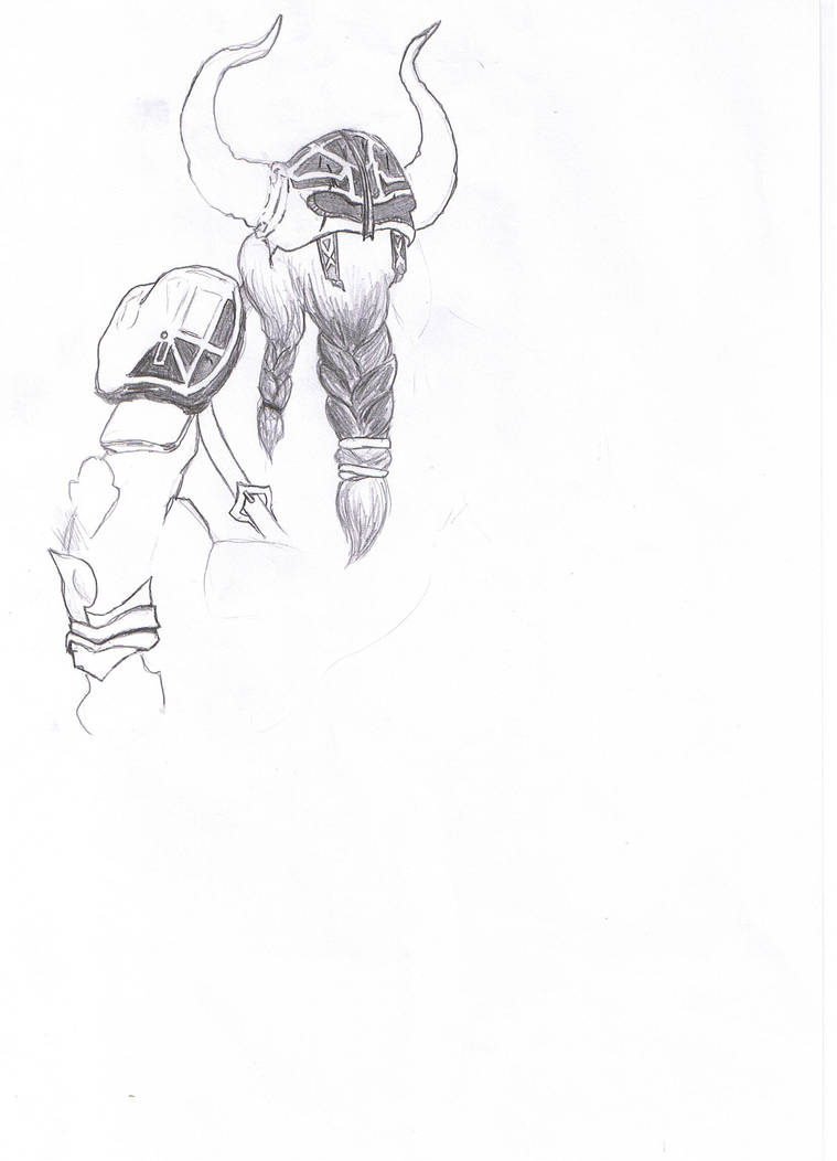 Big Horned Warrior by iQtec on DeviantArt