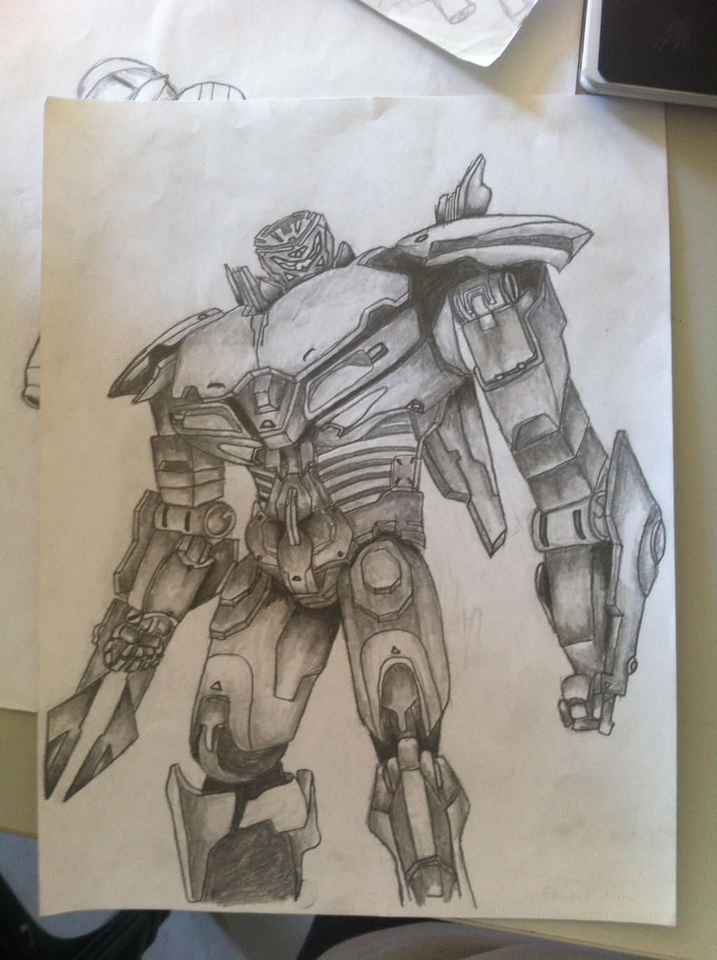 Pakife Rim Drawing Pacific Rim Striker Eureka drawing by Reginaught on DeviantArt