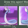 Draw this again!: Dragonair