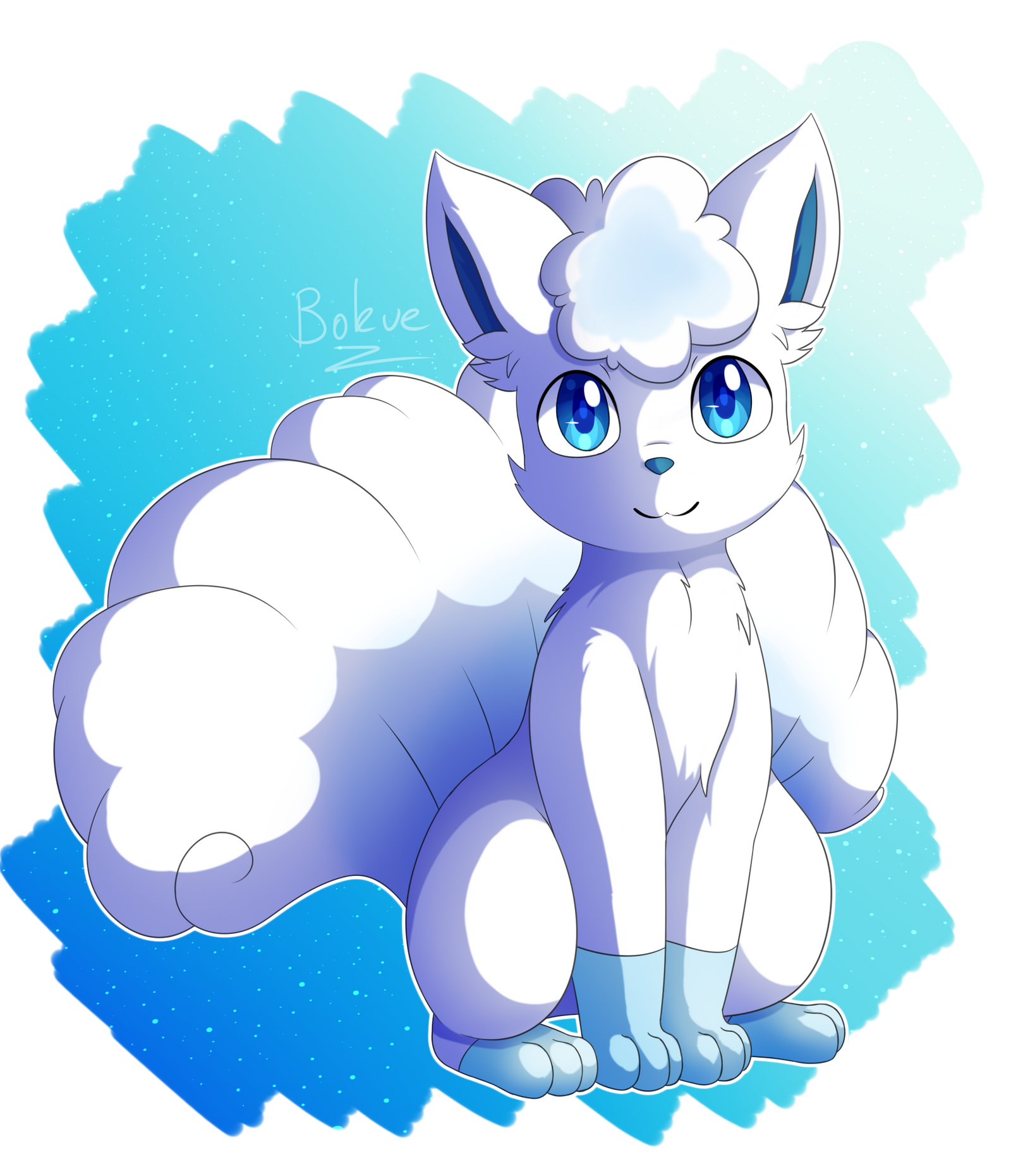 Vulpix-Alola by Bokureii on DeviantArt