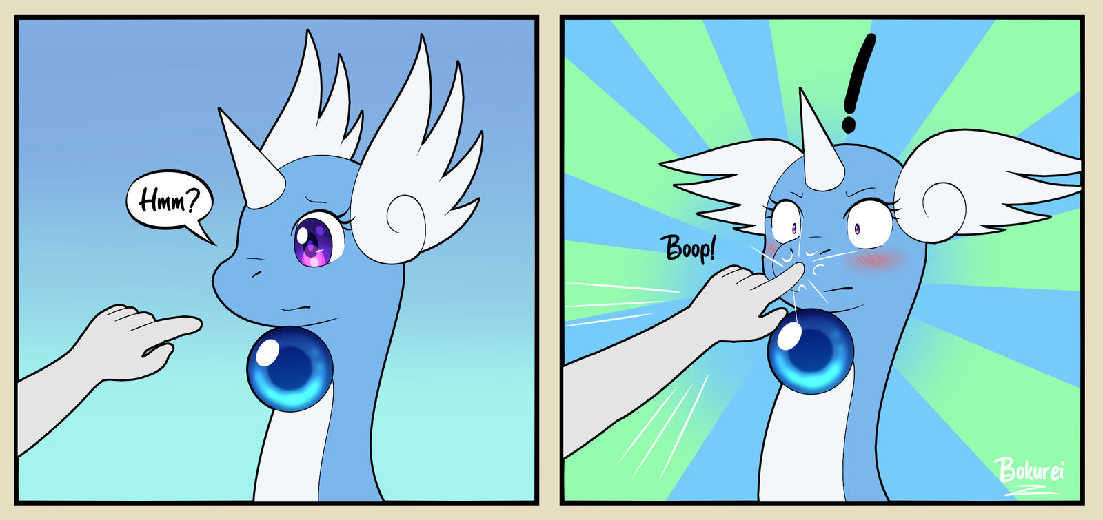 Boop that snoot! by Bokureii on DeviantArt