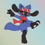 Artfight 2026 - Kenneth the Riolu!
