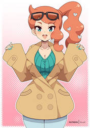 Sonia - Pokemon Sword and Shield ( Fanart )