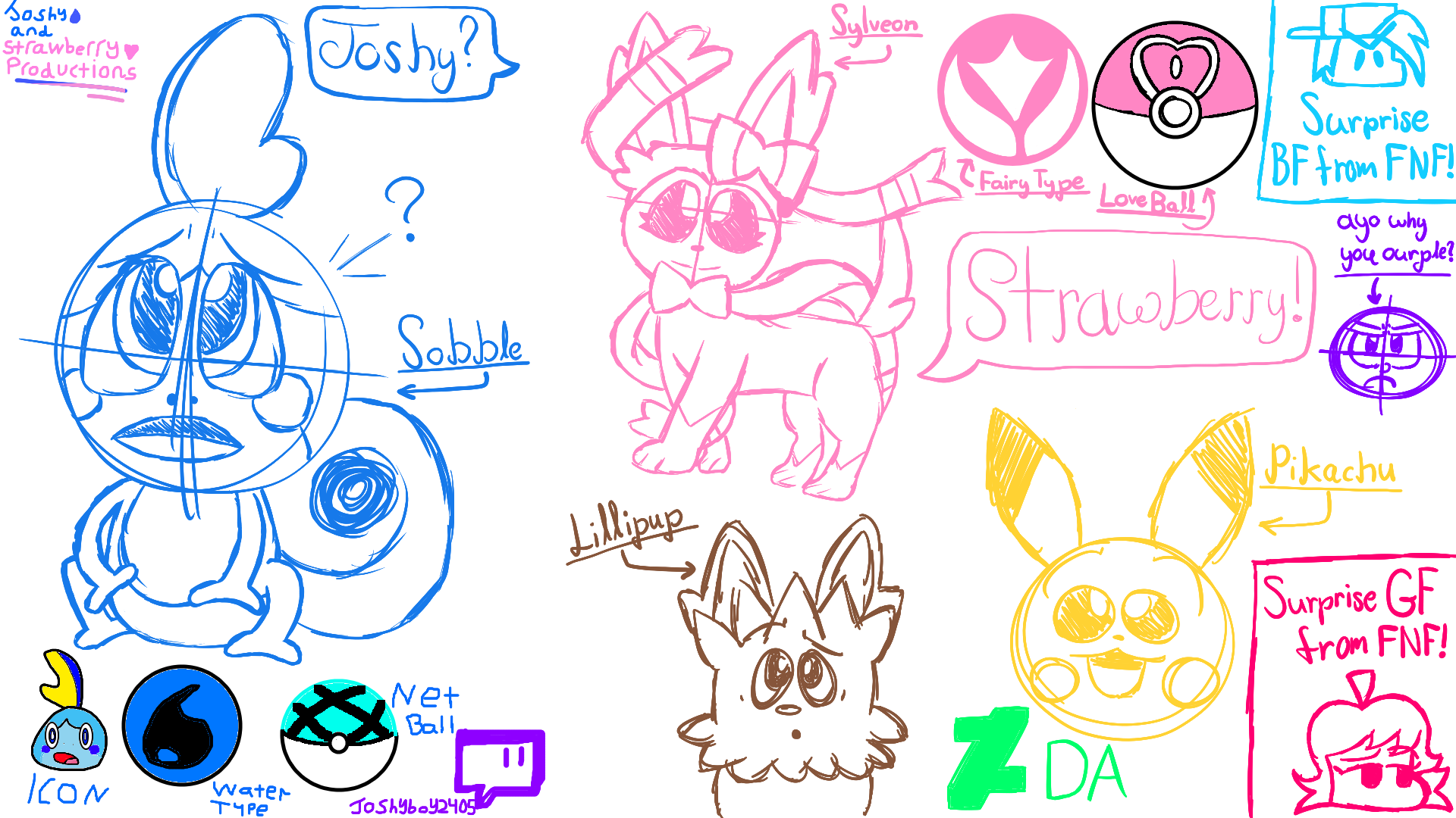 Some Randomized Doodles on Aggie.io (with Joshy!) by
