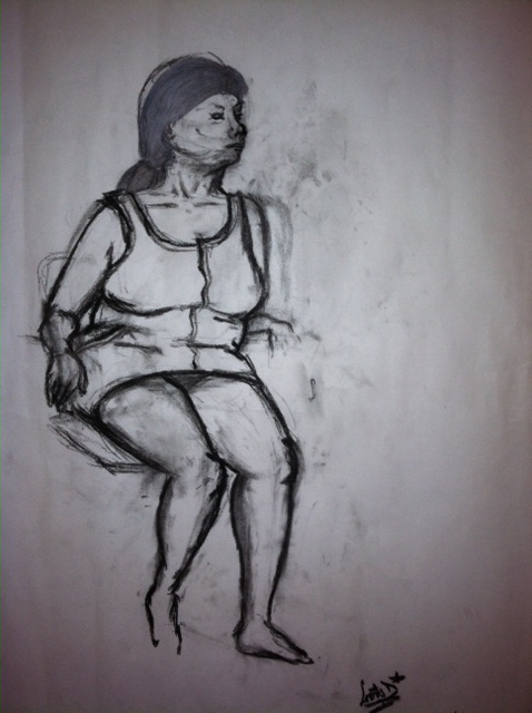 1st Model-Charcoal~unfinished