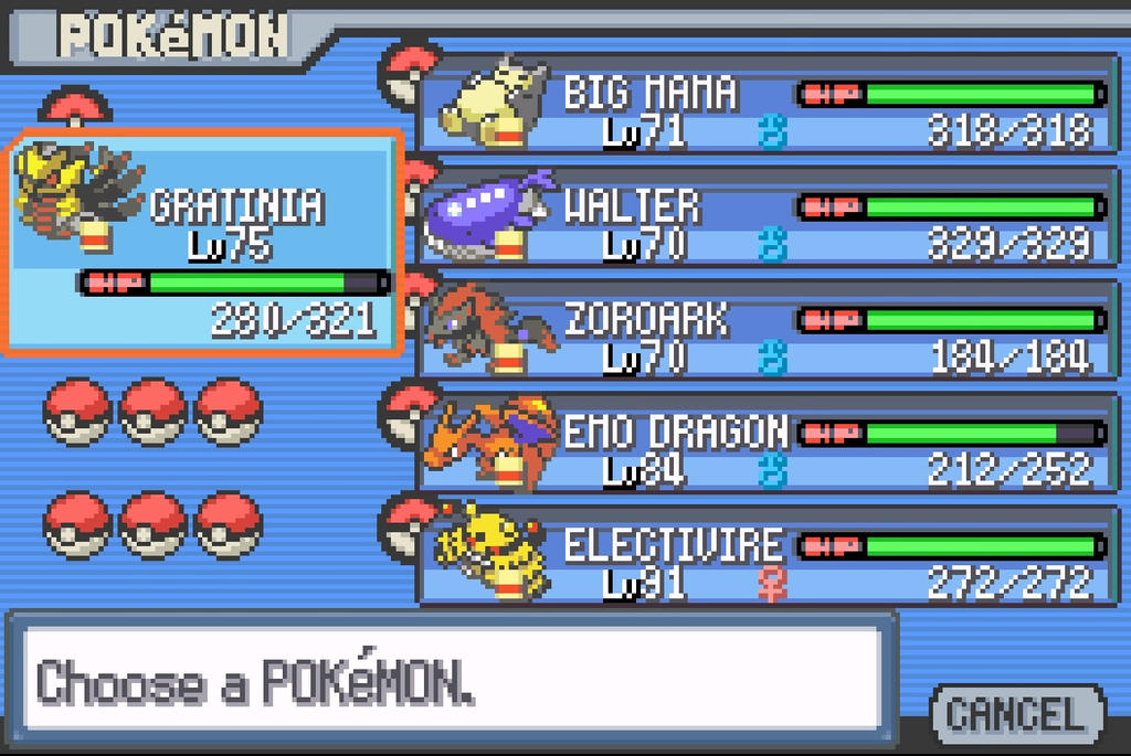 Pokemon light platinum team by jomy10 on DeviantArt