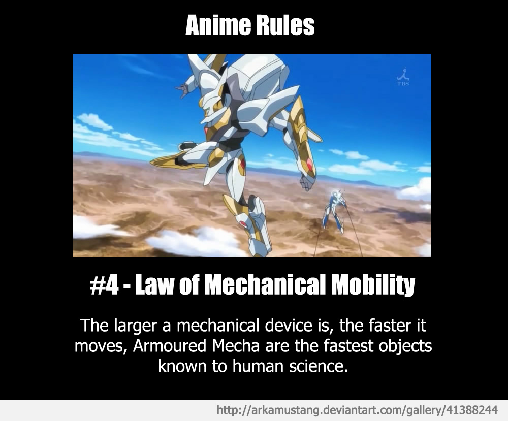 Anime Rule #4