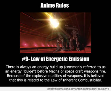 Anime Rule #16 by ArkaMustang on DeviantArt